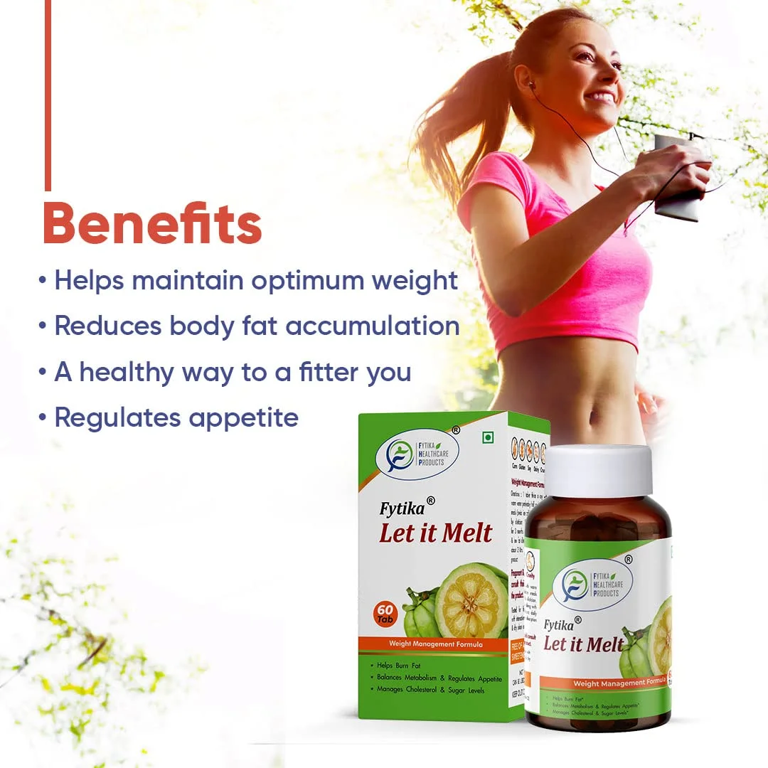 Vita 365 + Fytika Let It Melt  Immunity Garcinia Cambogia 120 Capsules