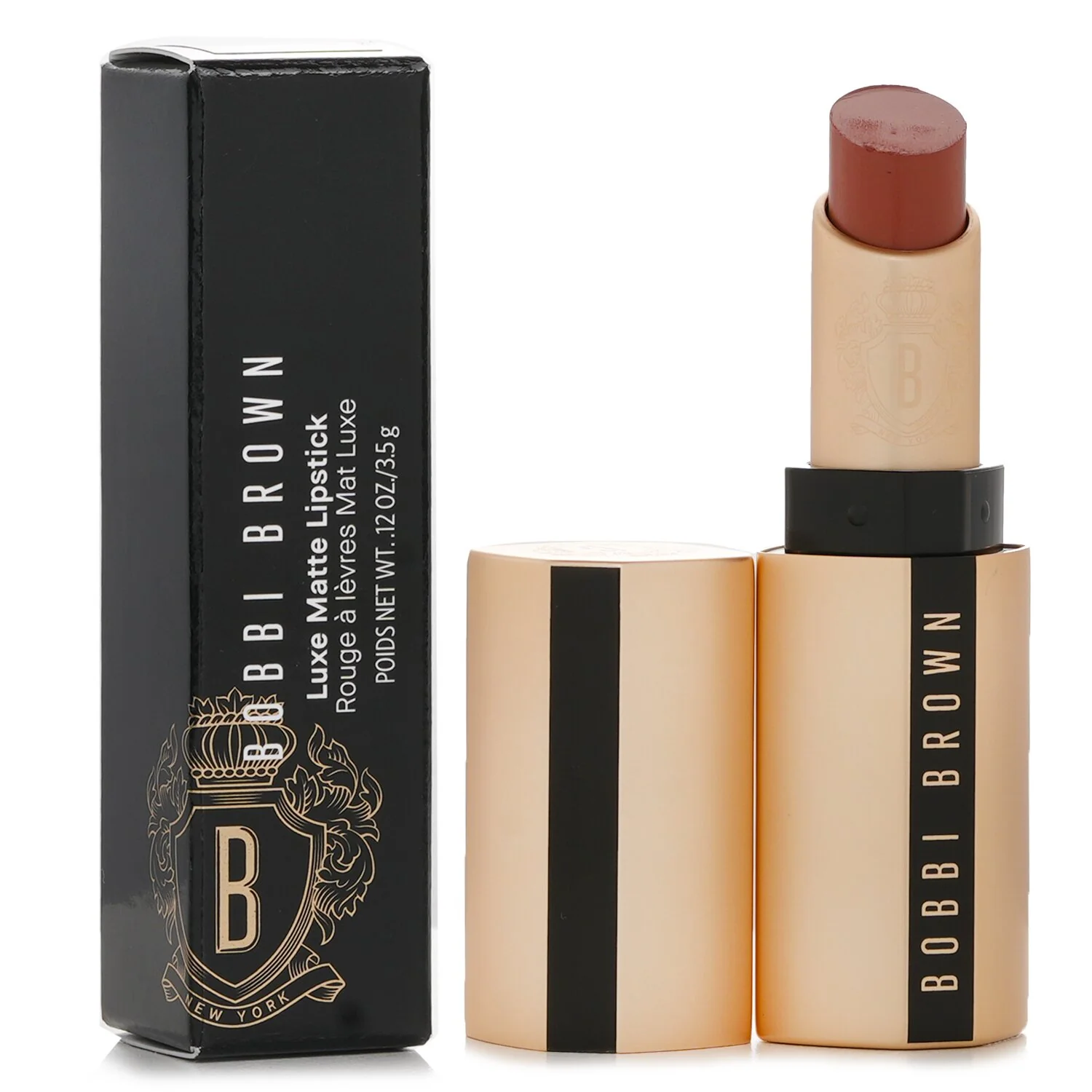 Bobbi Brown Luxe Matte Lipstick - # 64 Afternoon Tea  3.5g/0.12oz