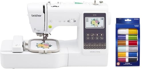 Brother SE700 Sewing and Embroidery Machine, Wireless LAN Connected, 135 Built-in Designs, 103 Built-in Stitches, Computerized, 4