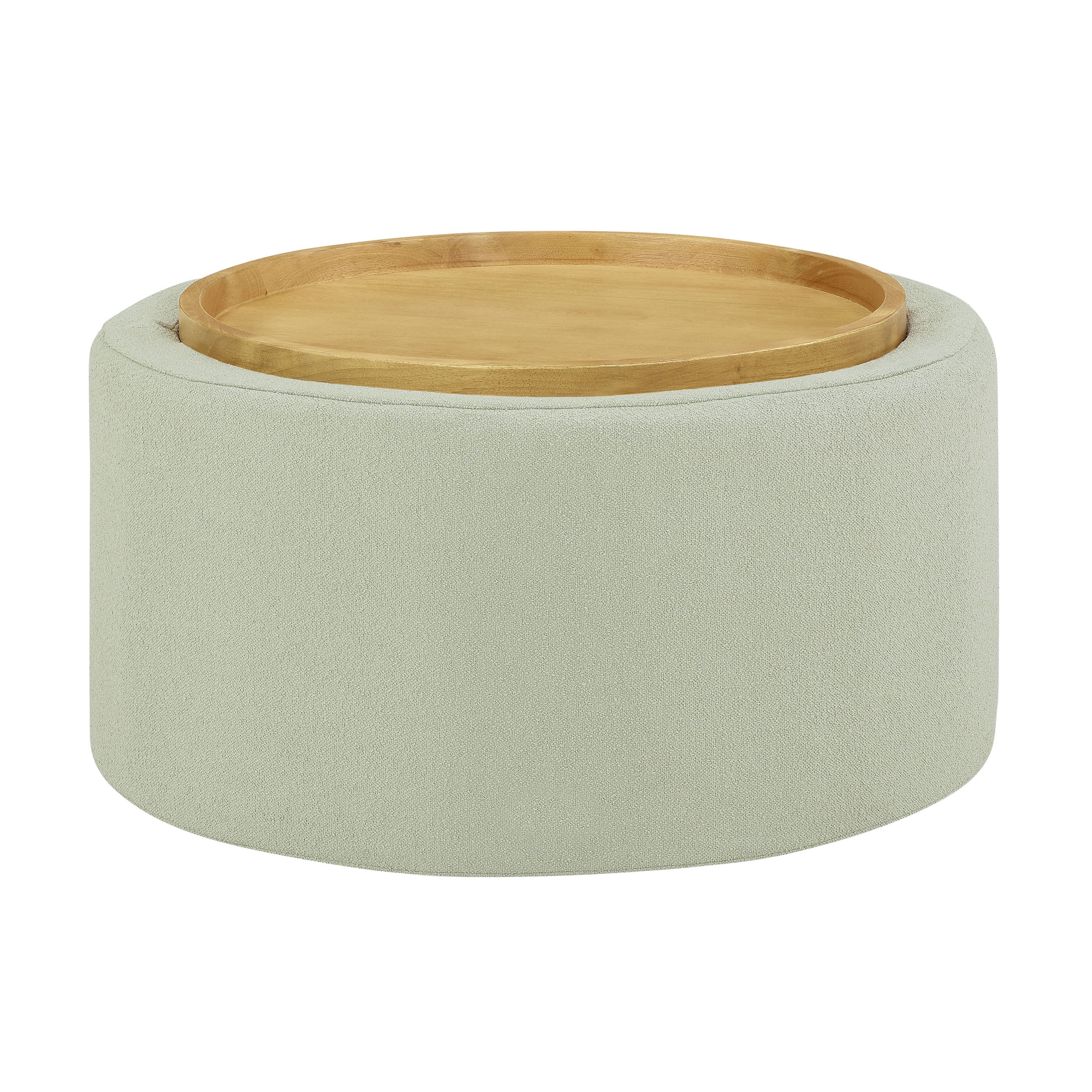 Beautiful Drew Stowaway Coffee Table with Storage by Drew Barrymore, Sage