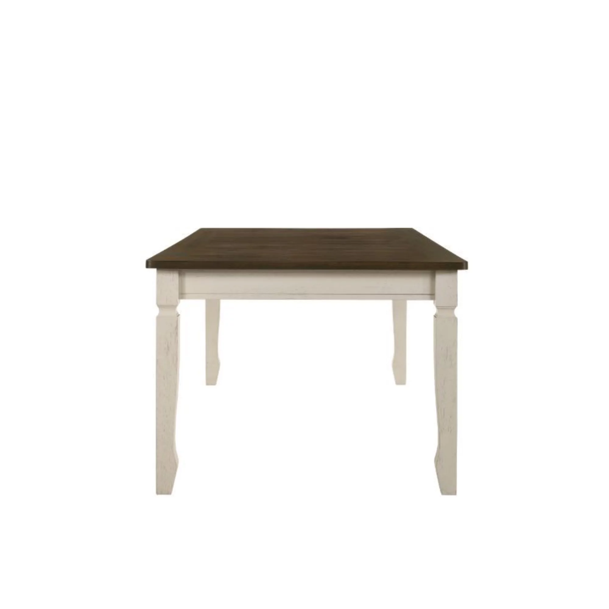 Ergode Dining Table Weathered Oak & Cream Finish