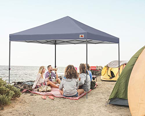 ABCCANOPY Pop Up Canopy - Outdoor Patio Portable Canopy Tent Heavy Duty for Backyard and Deck with 4 Sandbags(White, 10x10)