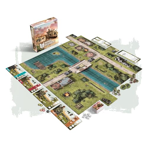 Word Forge Games: SAS Rogue Regiment - Core Game, Strategy Board Game, WWII Stealth Action Game, Military Theme, Ages 14+, 1-4 Players, 60 Min