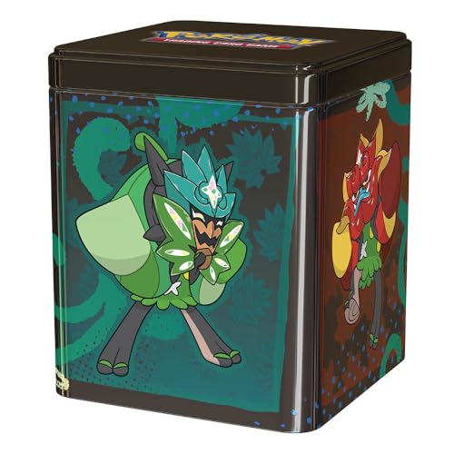Pokemon TCG: Stacking Tin (Q1 2025) - 3 Packs, Stickers (Random Design)