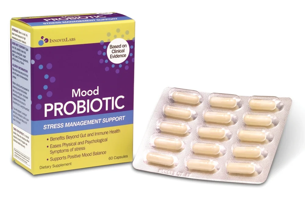 Innovixlabs Mood Probiotic Capsules, 60 Ct
