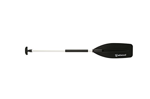 Attwood 11764-1 Ergonomic Aluminum Canoe Paddle 4-Feet, Black