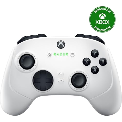 Razer Wolverine V3 Pro Wireless Gaming Controller: Licensed for Xbox Series X|S, Xbox One, Windows PC - 6 Remappable Buttons - Fast Triggers - Customizable Thumbsticks - Wired Tournament Mode - White