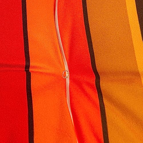 2-Pack Outdoor/Indoor Wicker Patio Seat Cushion Pad with Ties - Dining Chair Cushion, 17