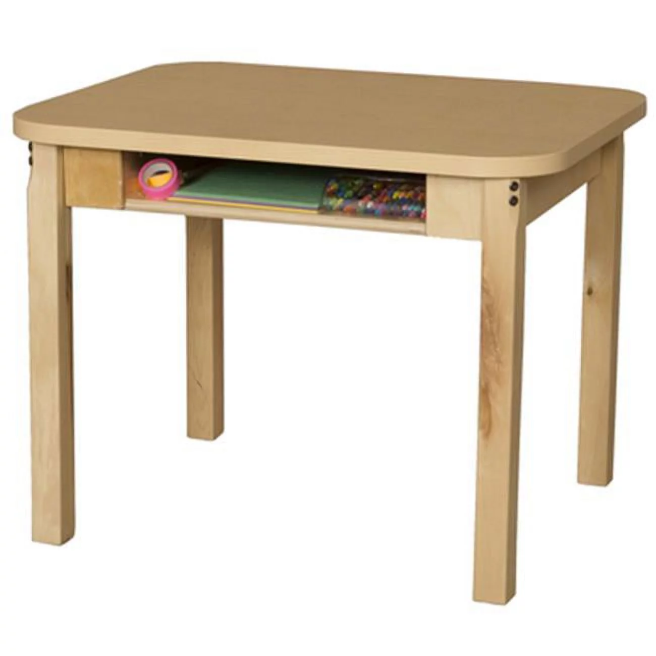 Wood Designs 1824DSKHPL22 Student Desk with 22 in. Hardwood Legs