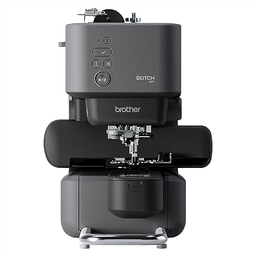 Brother Skitch Single-Needle Embroidery Machine powered by the required Artspira mobile app, 4” x 4” Embroidery Area, Bluetooth Connected