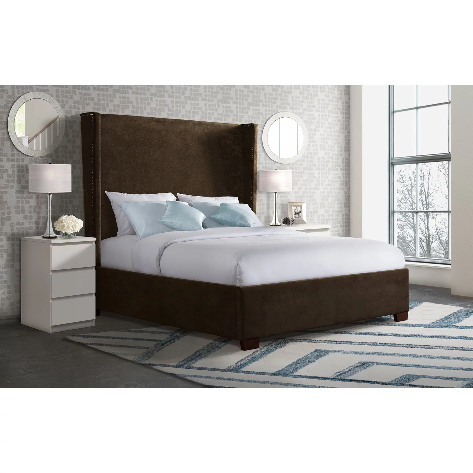 Picket House Furnishings Fiona Queen Upholstered Bed