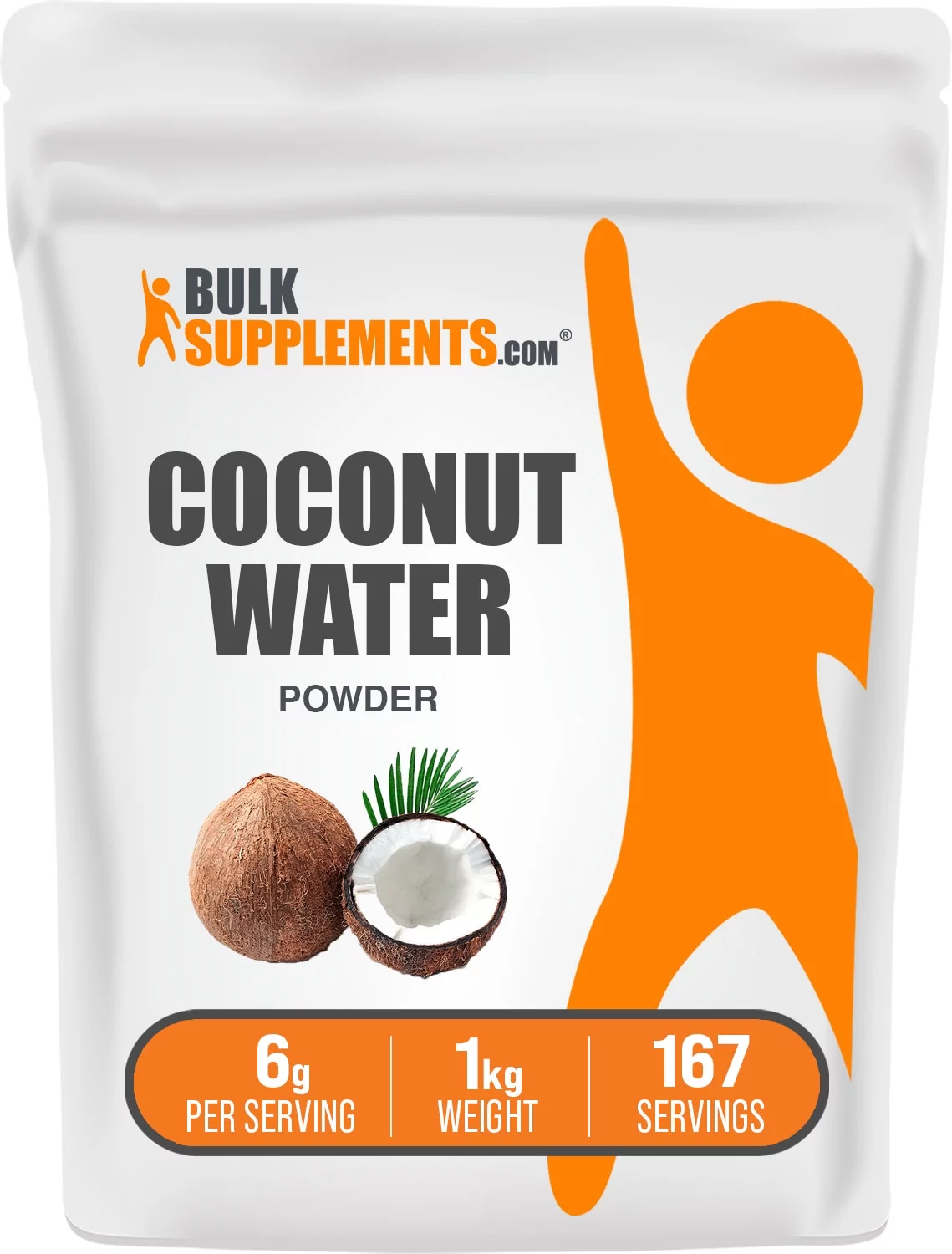 BulkSupplements.com Coconut Powder - Fasting Electrolyte Supplement - Coconut Smoothie - Rehydrate Electrolyte Drink Mix (1 Kilogram - 2.2 lbs)