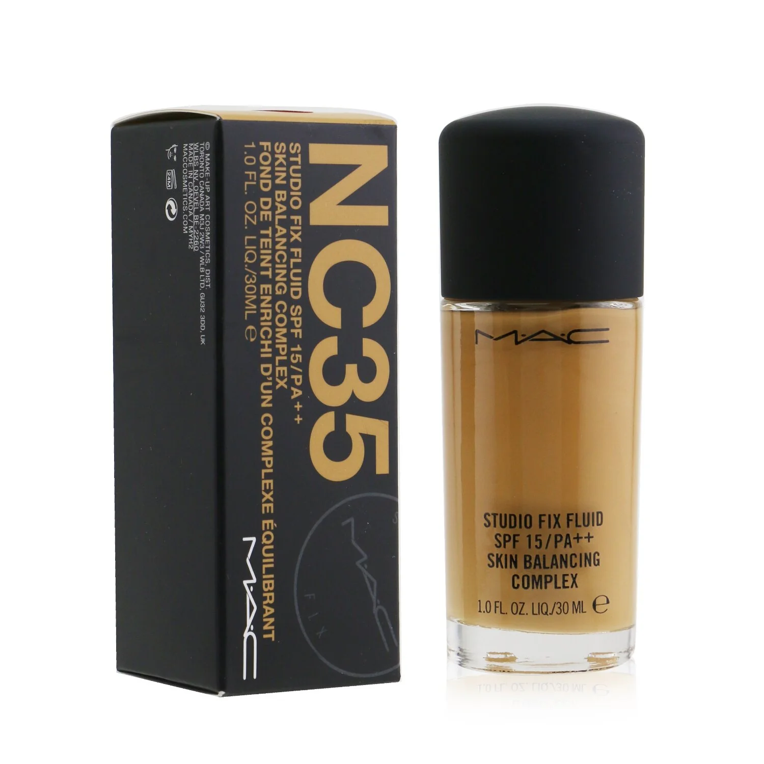 MAC Studio Fix Fluid SPF15 - NC27  30ml/1oz