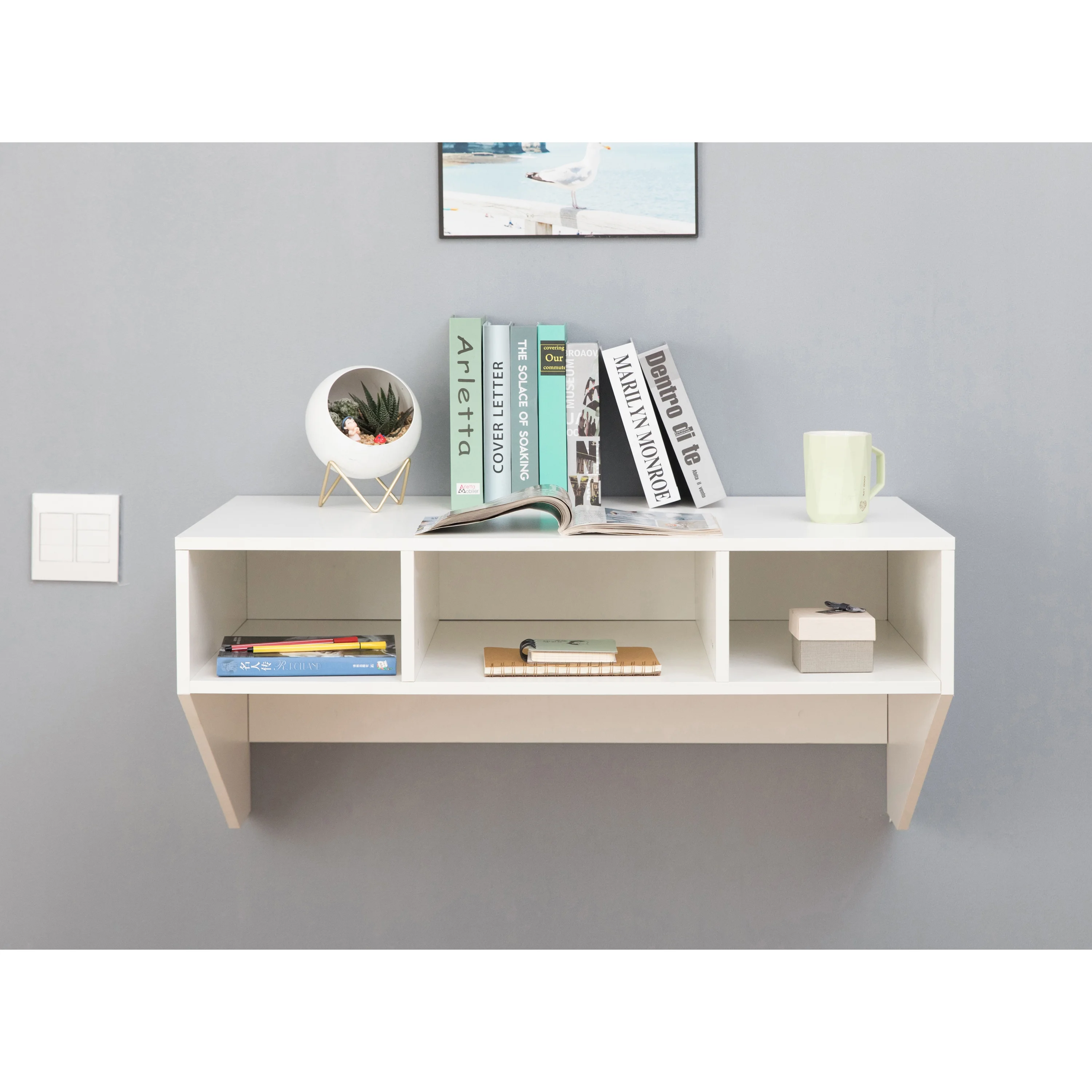 Wall Mounted Home Office Furniture Set