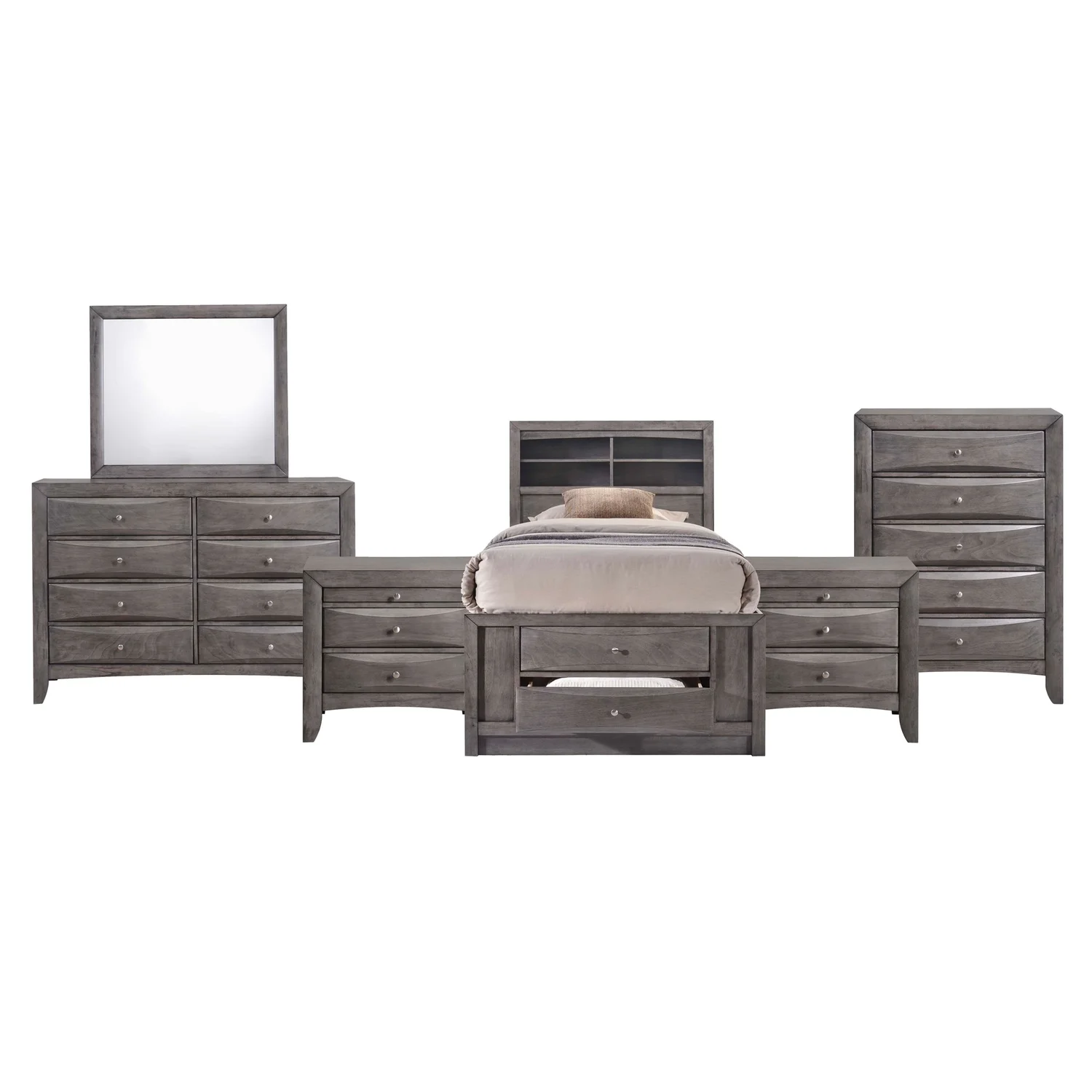 Picket House Furnishings Madison Twin Storage 6PC Bedroom Set