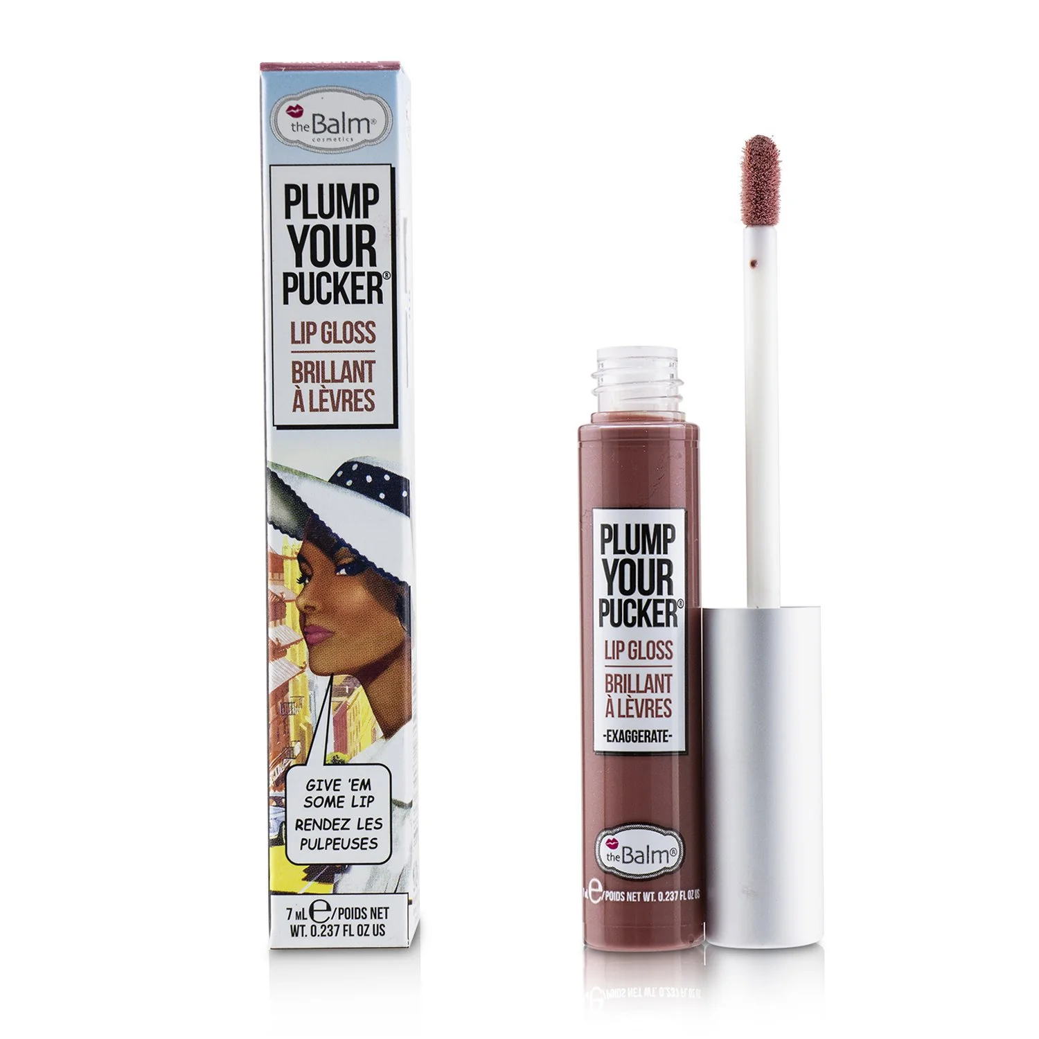TheBalm Plum Your Pucker Lip Gloss - # Extravagant  7ml/0.237oz