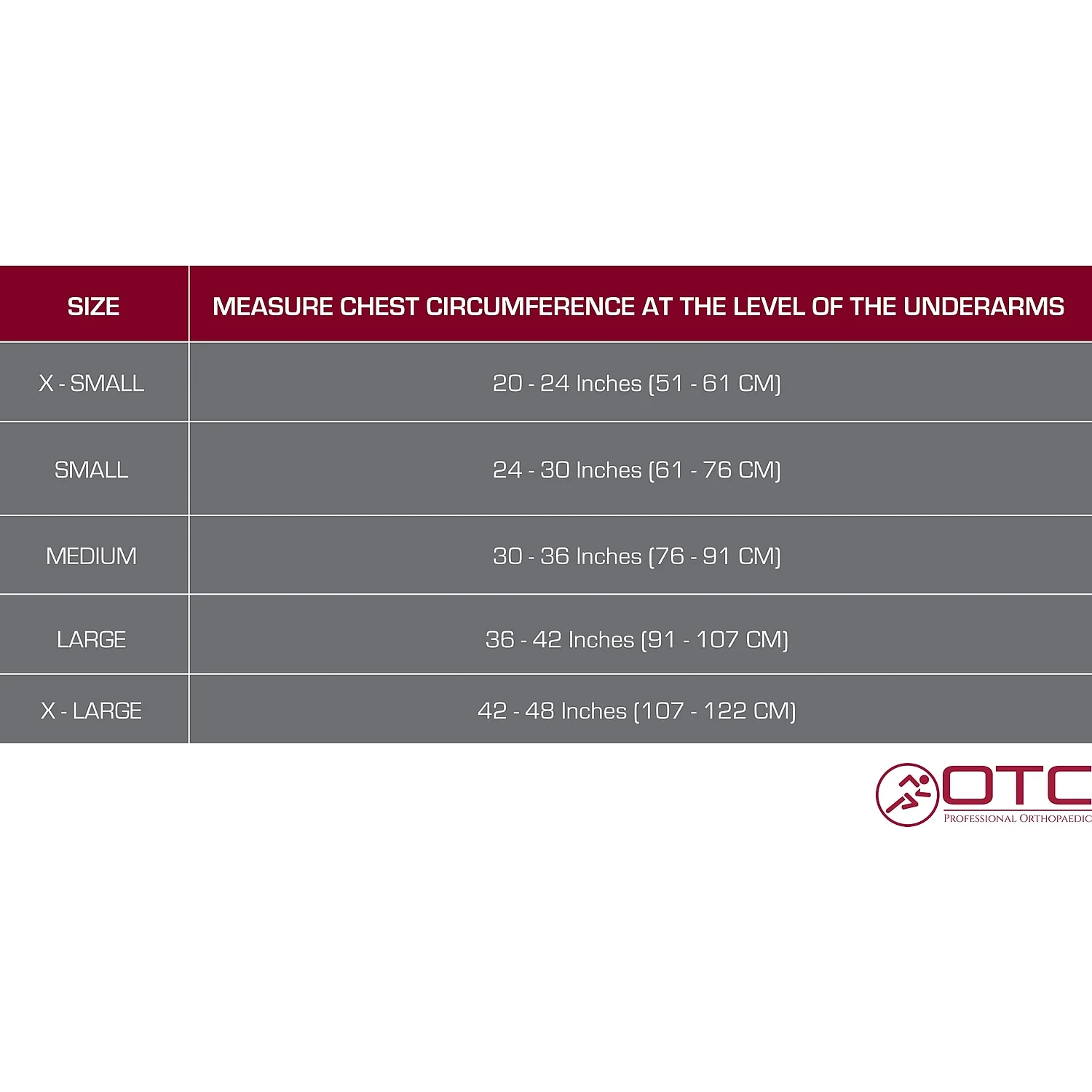 OTC Select Series Figure-8 Clavicle Strap Beige Large (2454-L)