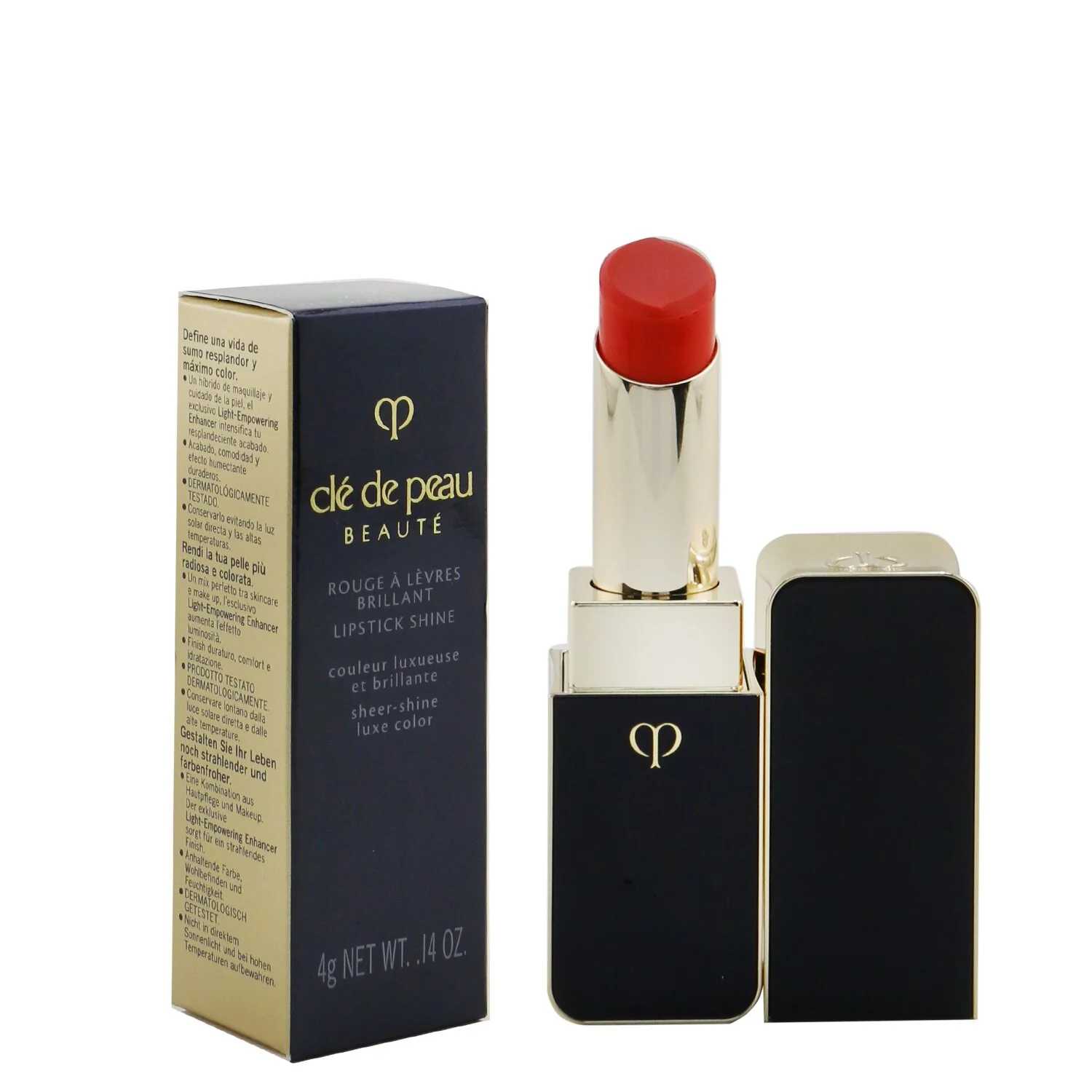 Cle De Peau Lipstick Matte - # 520 Heavenly Peach (Limited Edition XMAS 2022)  4g/0.14oz