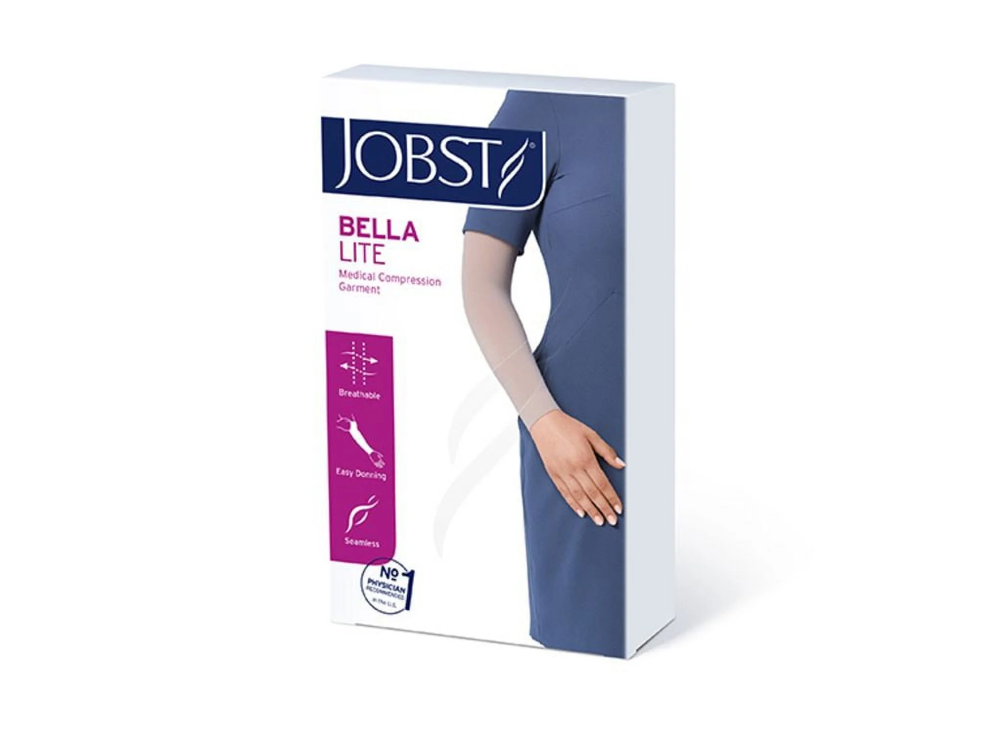 Jobst Bella-Lite Lymphedema Armsleeve - 15-20 mmHg  Not Applicable Beige Small