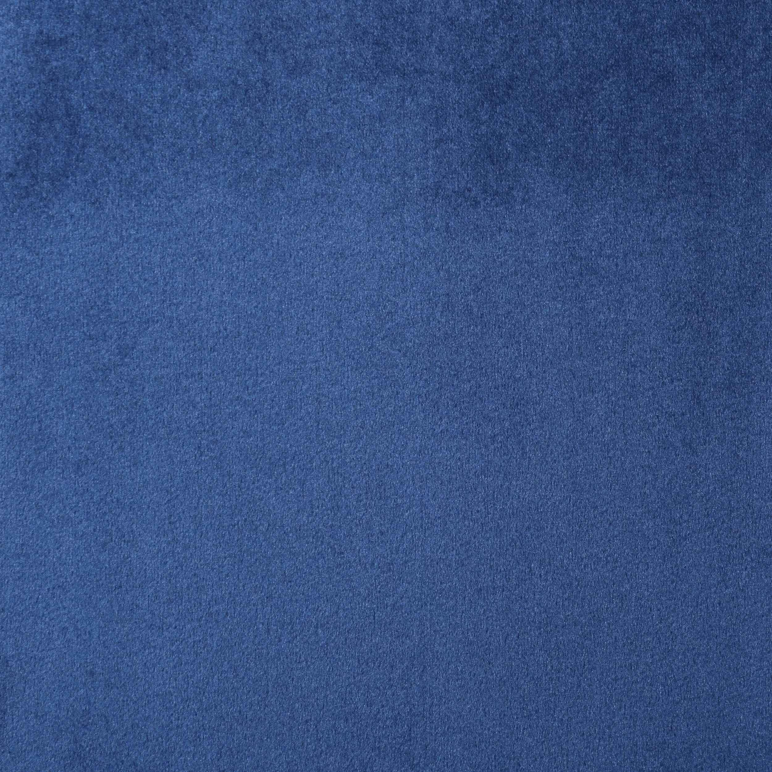 Bellamy Studios Mid Century Velvet Wingback Chair, Navy Blue