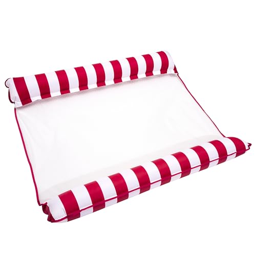 Aqua 4-in-1 Monterey Hammock Pool Float & Water Hammocks, 1-2-3-4 Multipacks – Multiple Colors/Styles – for Adults and Kids Floating