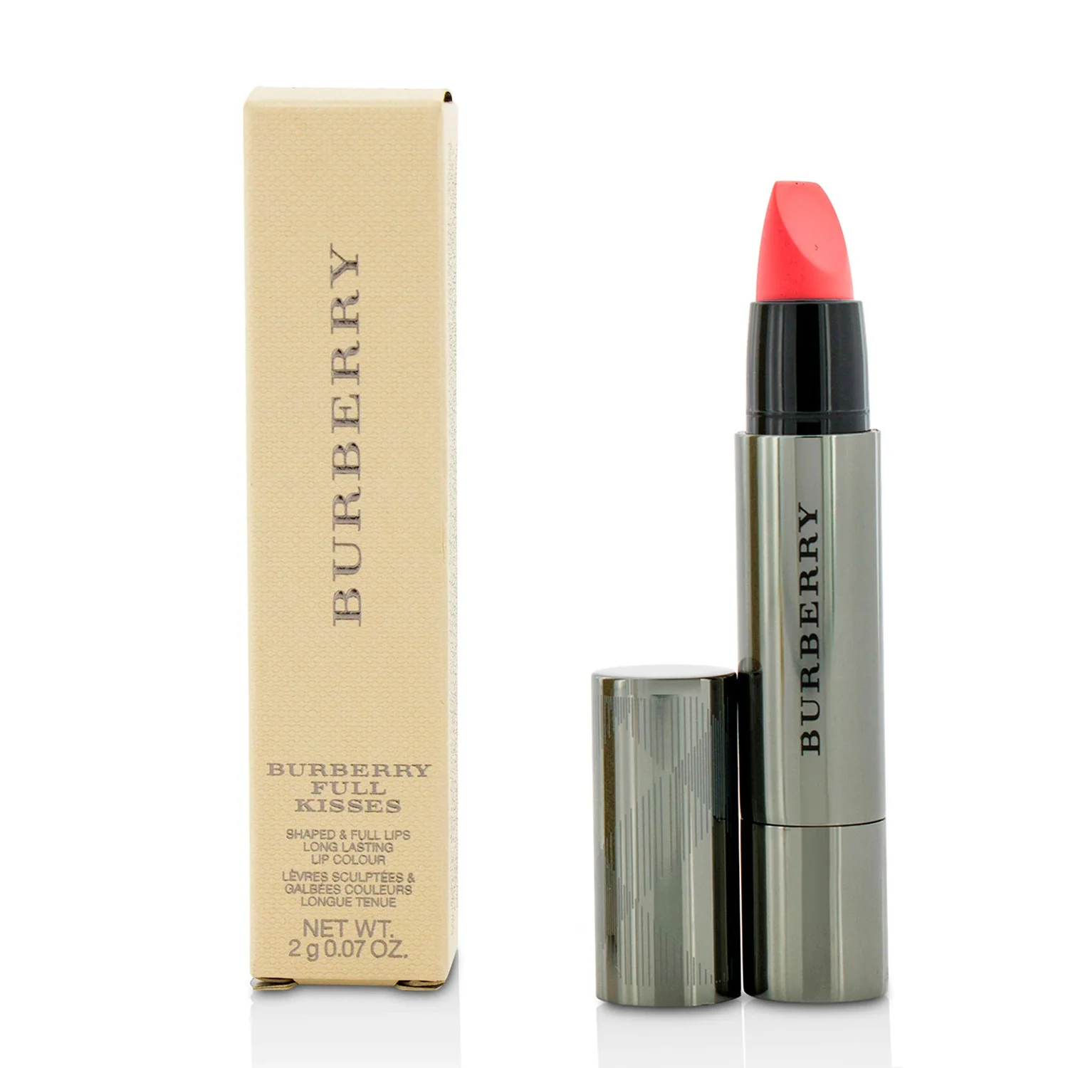 Burberry Burberry Full Kisses Shaped & Full Lips Long Lasting Lip Colour - # No. 500 Nude Beige  2g/0.07oz