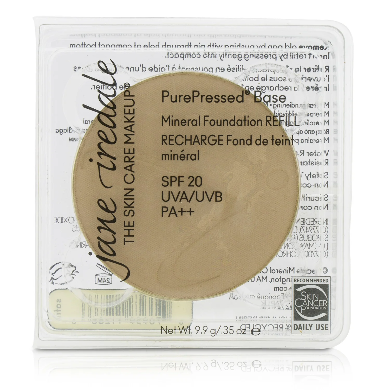 Jane Iredale PurePressed Base Mineral Foundation Refill SPF 20 - Bisque  9.9g/0.35oz