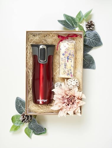 Contigo West Loop Autoseal Travel Mug, Stainless Steel Thermal Mug, Vacuum Flask, Leakproof Tumbler, Coffee Mug with BPA-Free Easy-Clean Lid