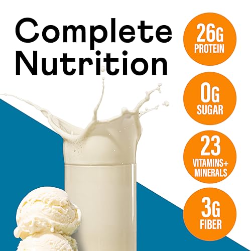 OWYN Only What You Need Protein Shake, High Protein Complete Nutrition Drink, Vanilla, 12 Fl Oz (12 Pack)
