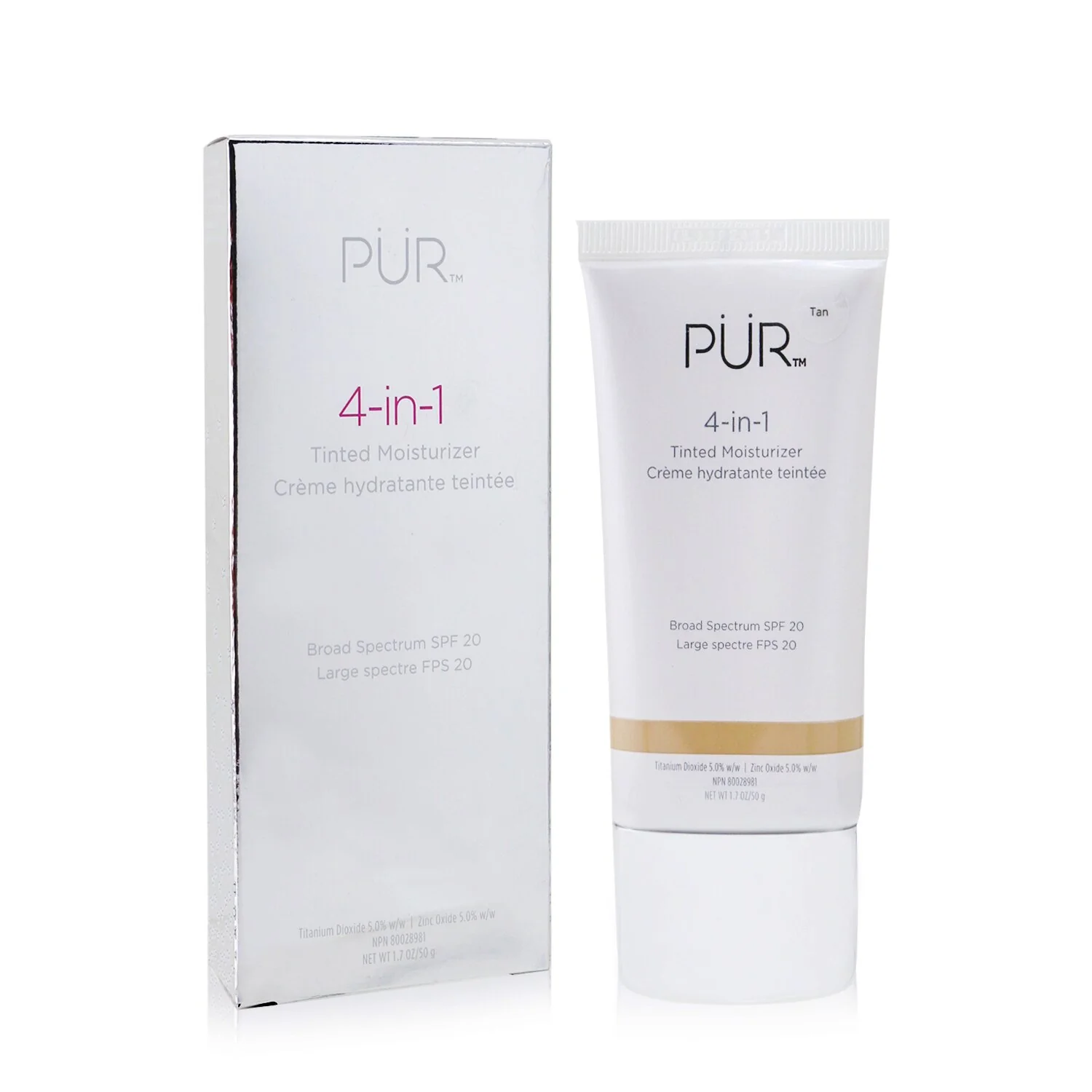 PUR (PurMinerals) 4 in 1 Tinted Moisturizer Broad Spectrum SPF 20 - # MG5  50g/1.7oz