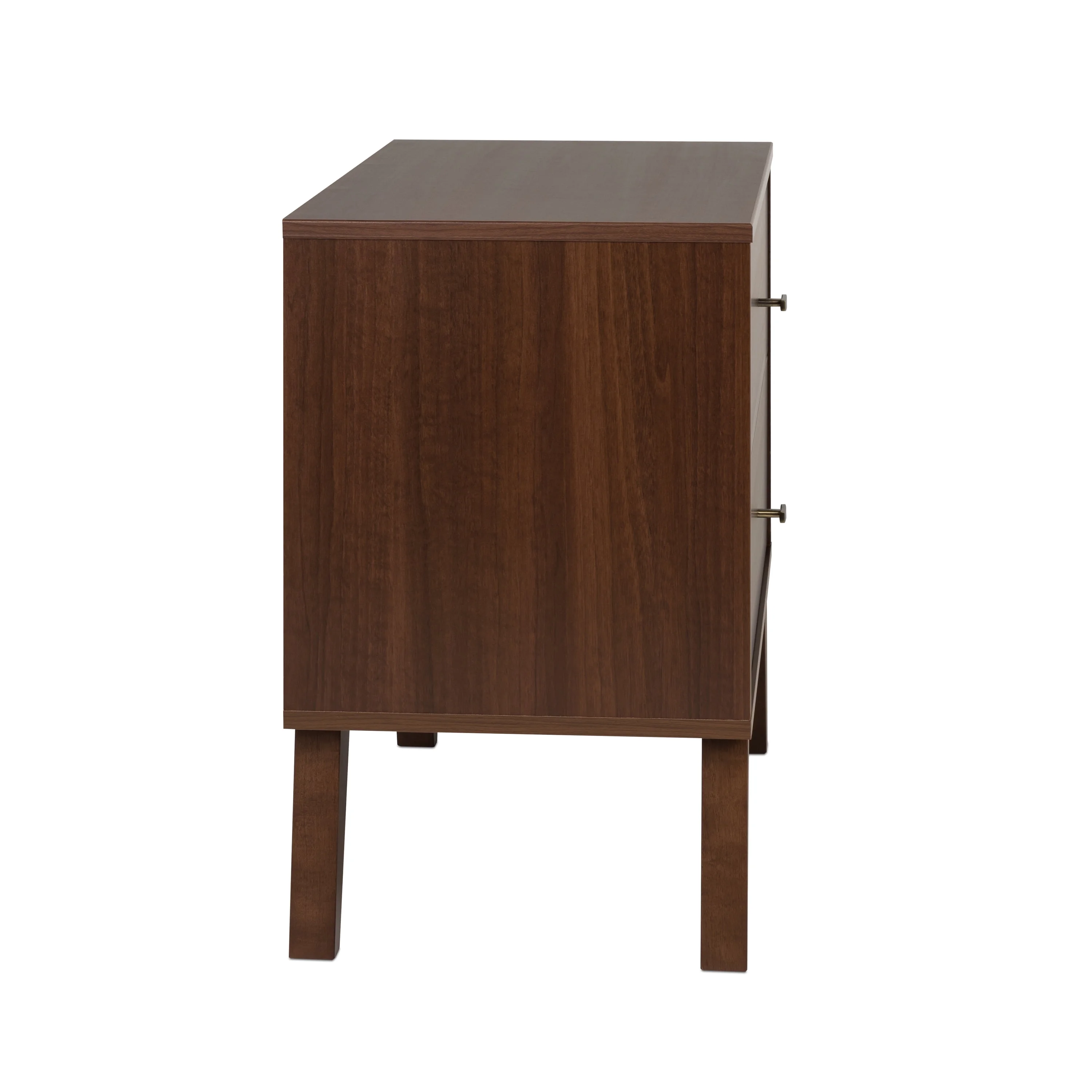 Prepac Milo Mid-Century Modern 2-Drawer Nightstand, 16