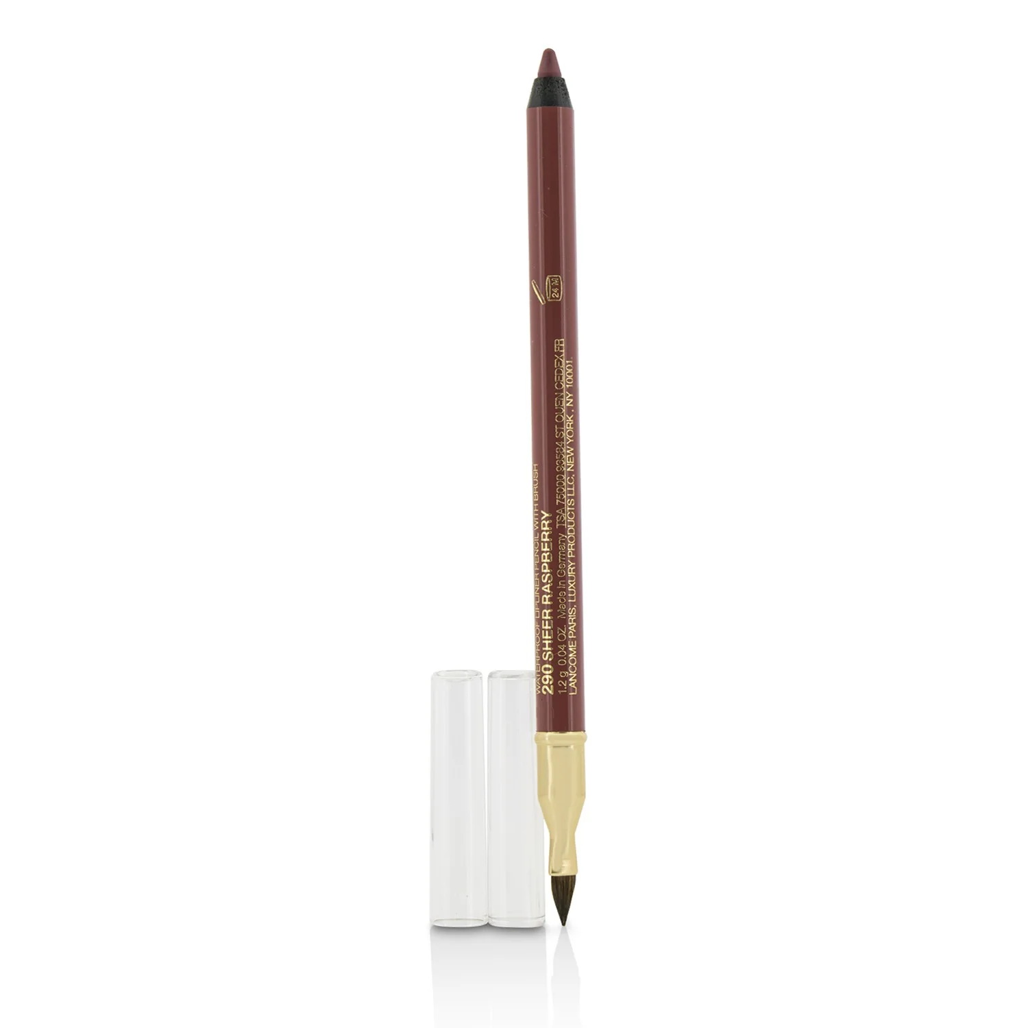 Lancome Le Lip Liner Waterproof Lip Pencil With Brush - #114 Tangerine  1.2g/0.04oz