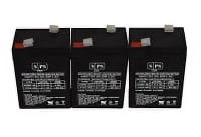 SPS Brand 6V 4.5 Ah Medical Replacement Battery for Welch Allyn Spot Check 420, 53000, 300 Series (3 Pack)