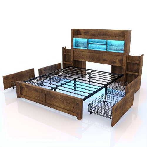 Queen Bed Frame with 49.6