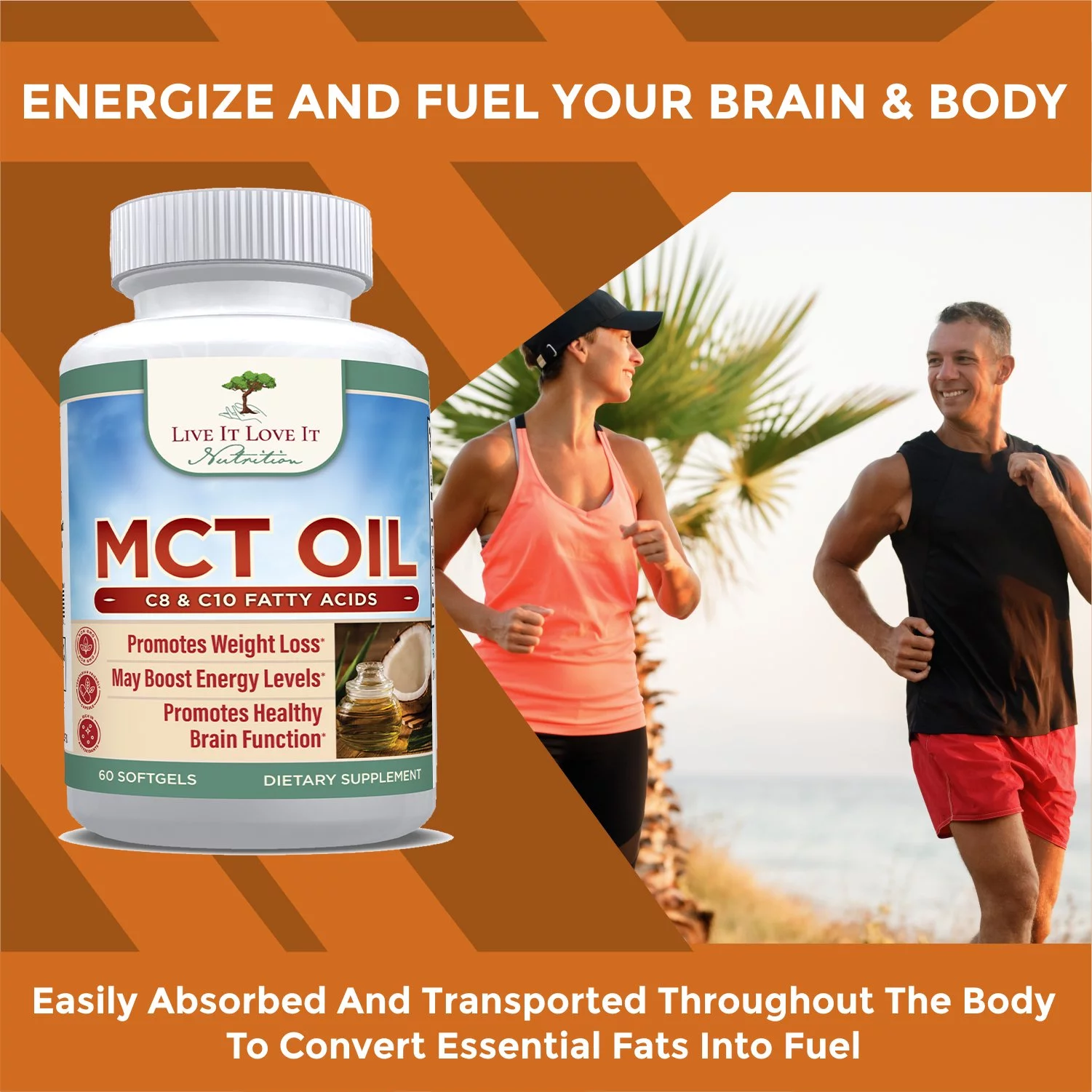 MCT OIL SOFTGELS (2 Pack)