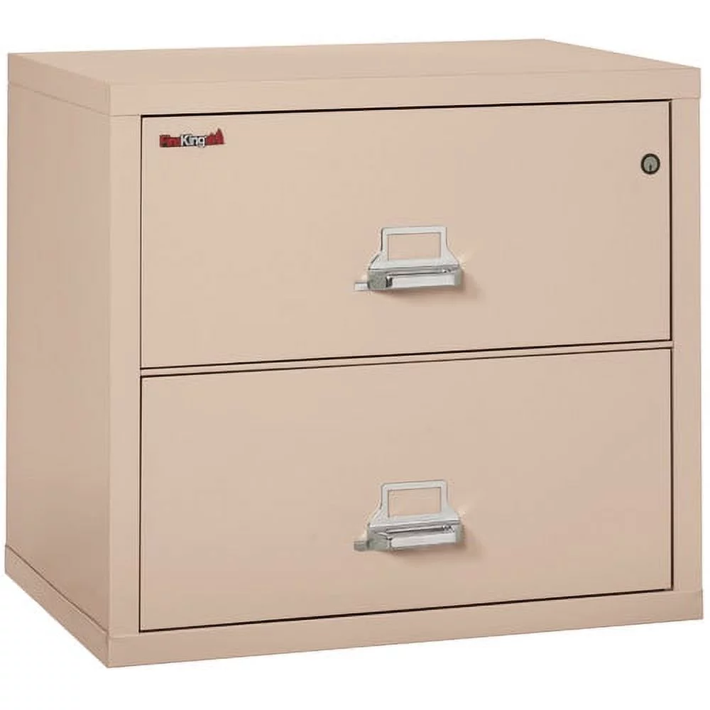 FireKing Fireproof 2 Drawer Lateral Filing Cabinet