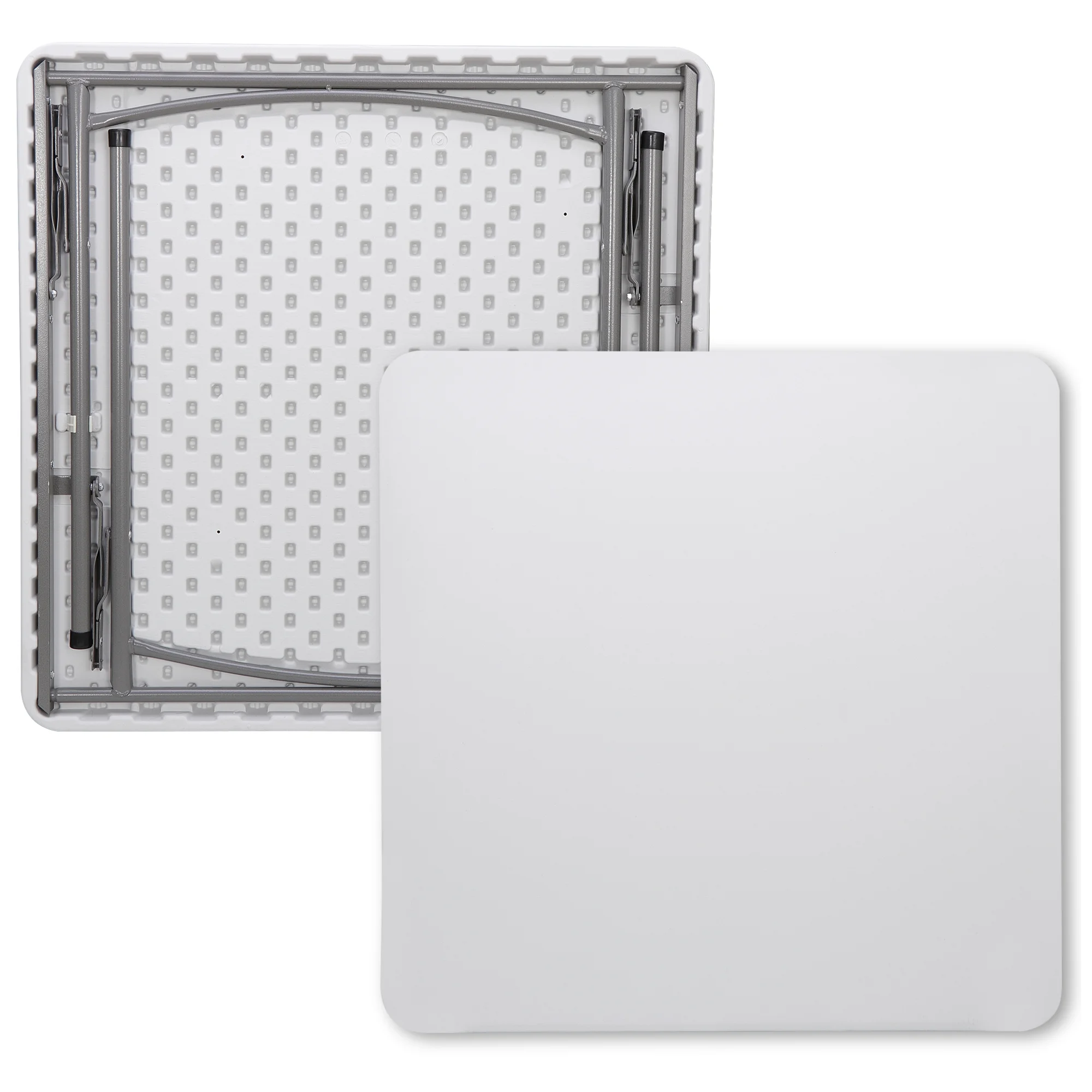 Segawe Camping Table, White, 3 ft, 3 ft