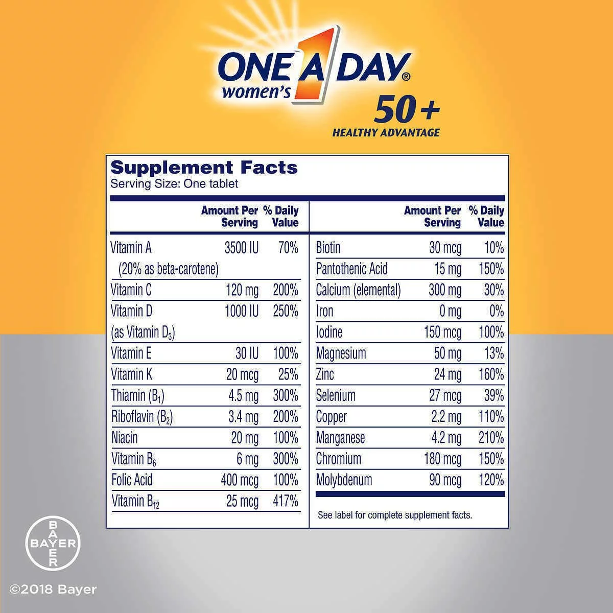 One A Day Women's Multivitamin and Multimineral Supplement, 300 ct.