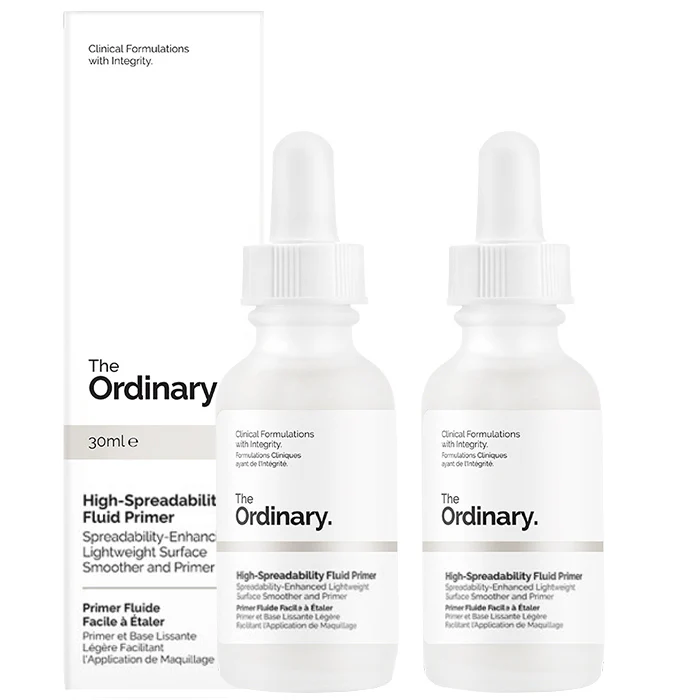 The Ordinary High-Spreadability Fluid Primer [Double Pack] 2x 30ml