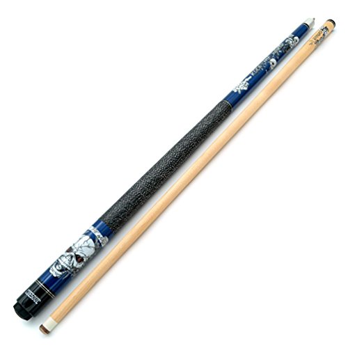 CUESOUL 58 inch 19/20/21 oz 1/2 Maple Pool Cue Stick Kit-Rockin Series