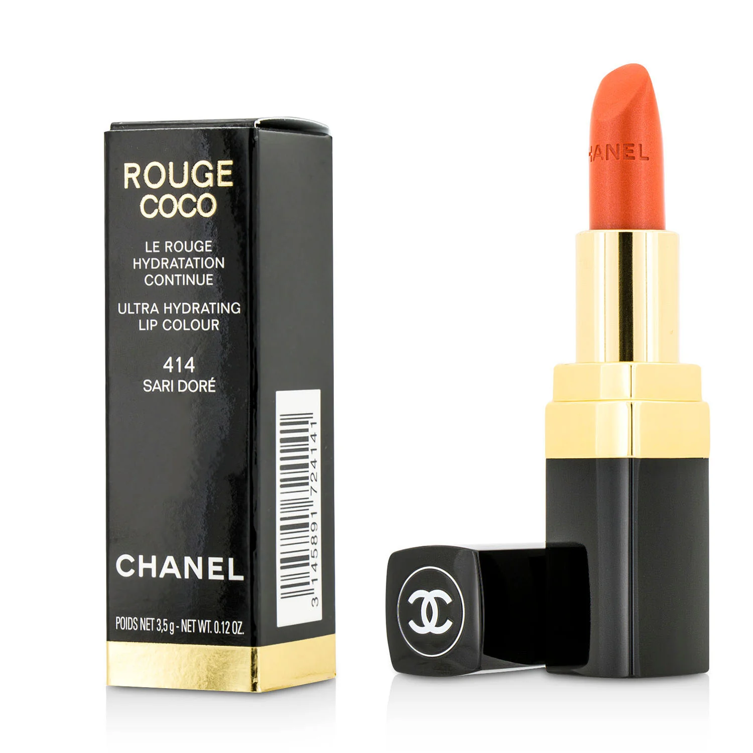 Chanel Rouge Coco Ultra Hydrating Lip Colour - # 446 Etienne  3.5g/0.12oz