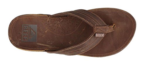 REEF J-Bay III Men's Full Grain Leather Flip Flop