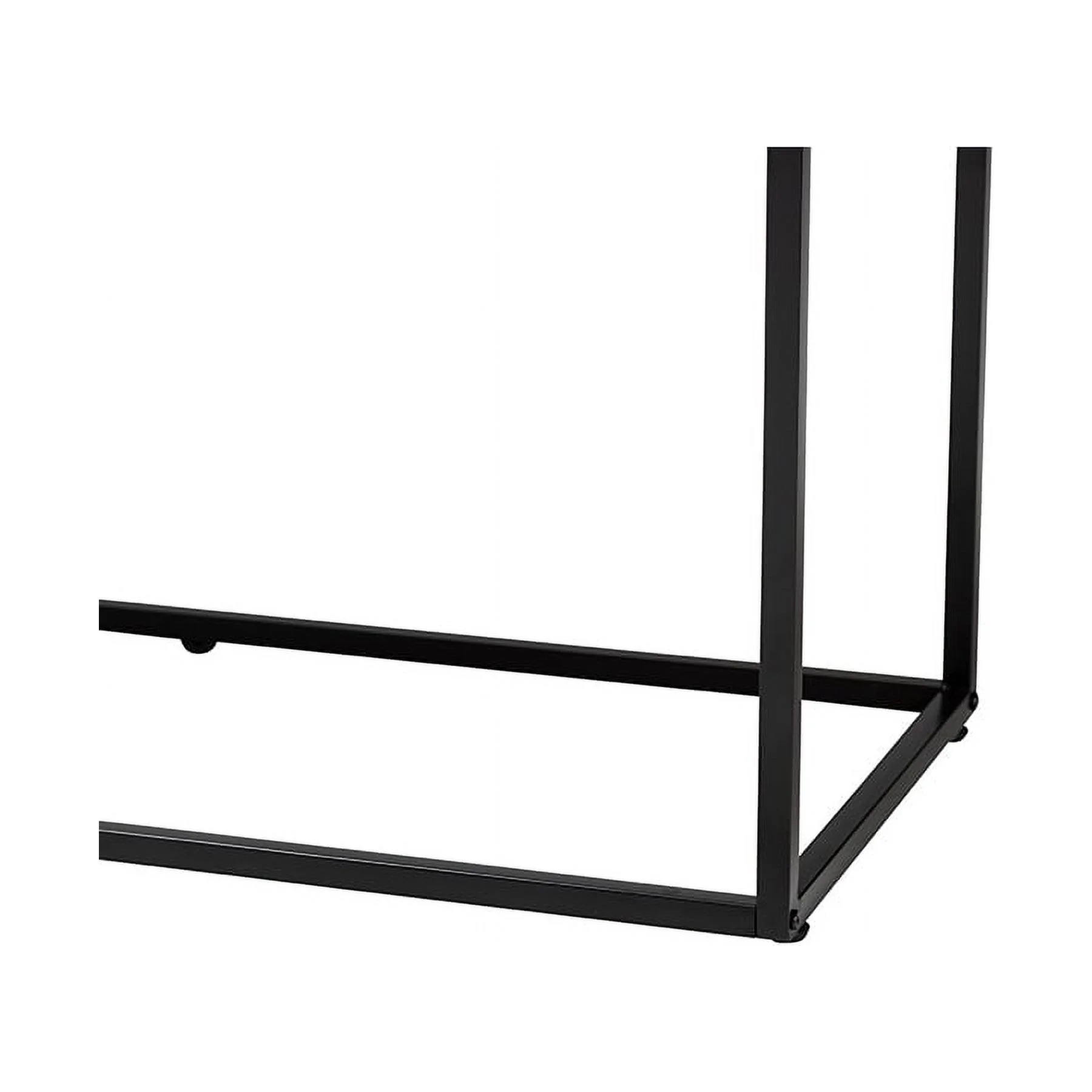 Baxton Studio Amelia Mid-Century Modern Transitional Natural Brown Finished Wood and Natural Rattan Sideboard Buffet