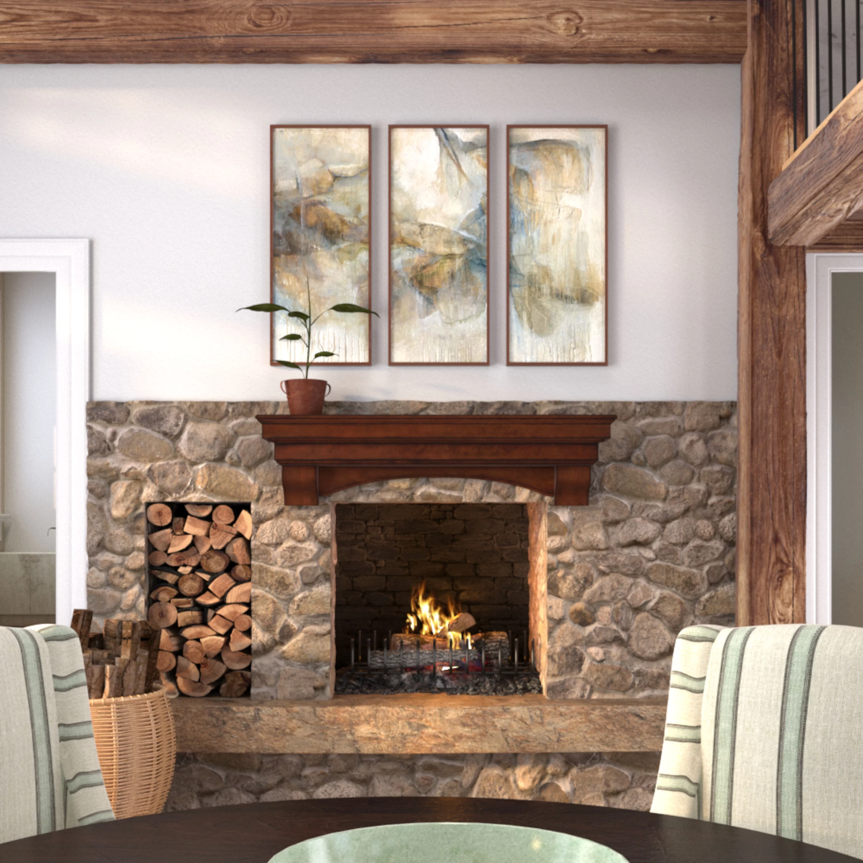 Pearl Mantels Auburn Versatile Premium Wood Mantel Shelf, Unfinished, Paint And Stain Grade, 48