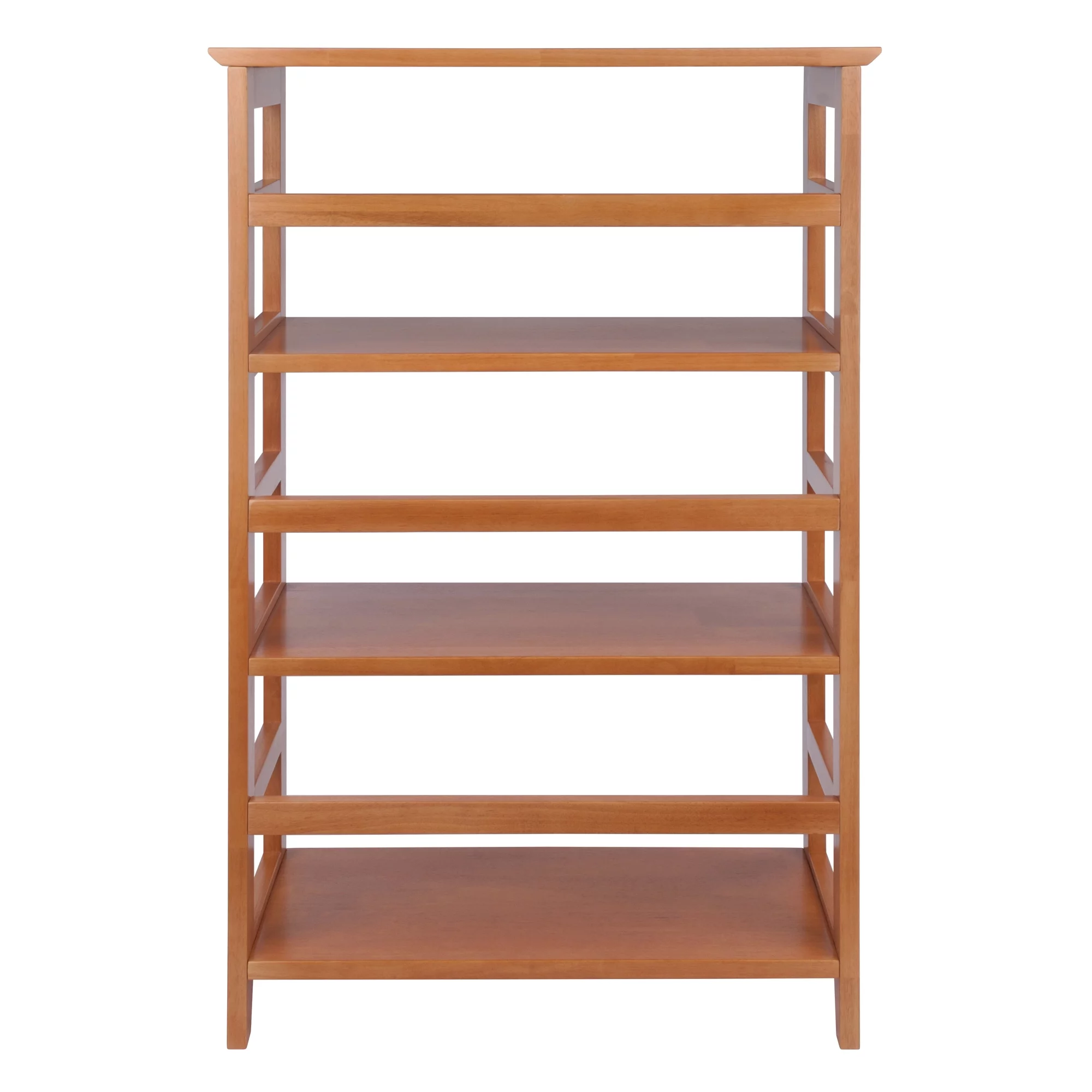 Winsome Wood Studio 3-Section Bookshelf, Honey Pine Finish