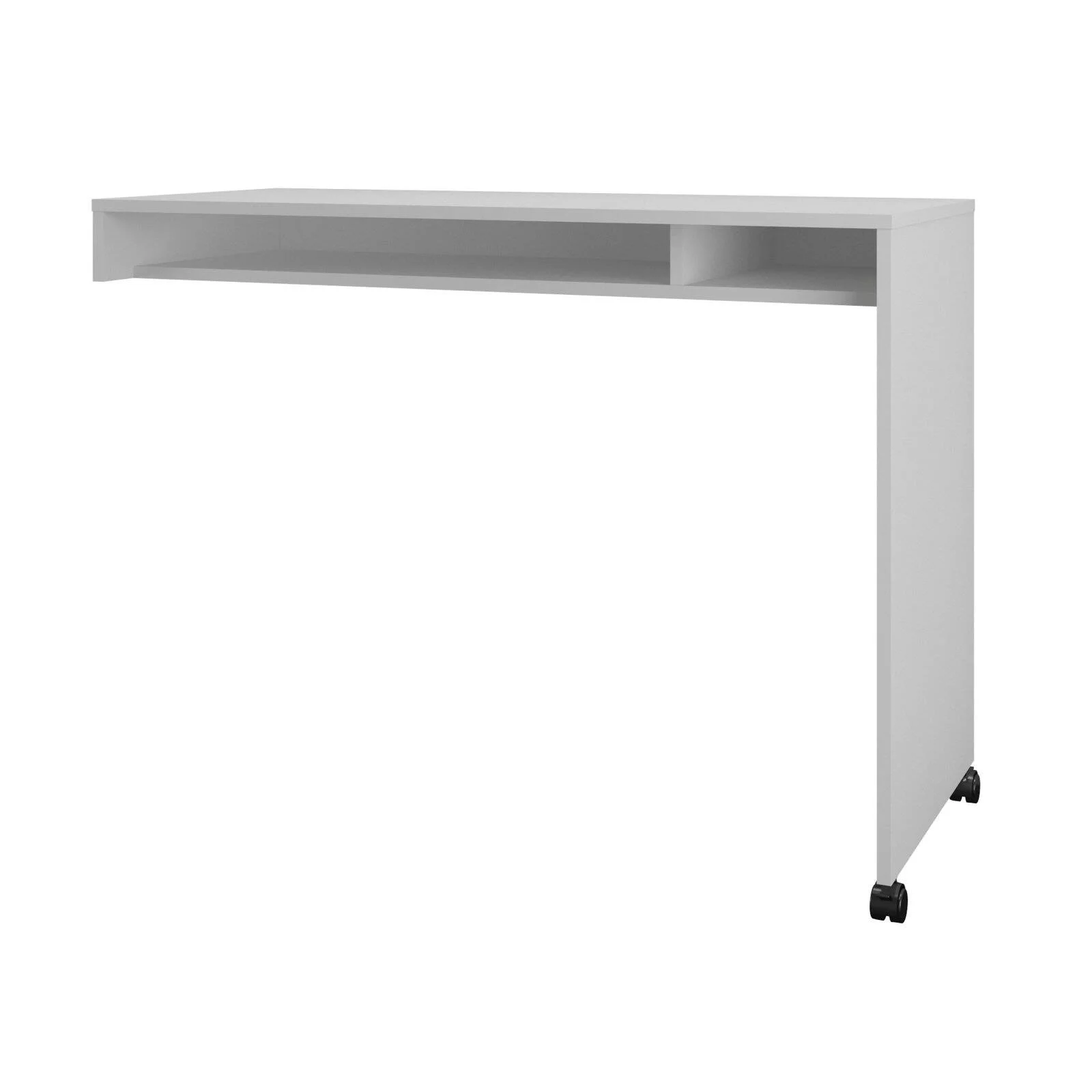 Essentials 2 Piece Home Office Set White and Black