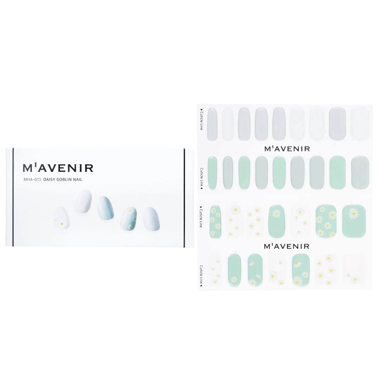 Mavenir Nail Sticker (Assorted Colour) - # Lollipops Nail  32pcs