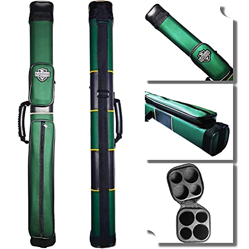 2x2 Hard cue case Square Pool Cue Billiard Stick Carrying Case