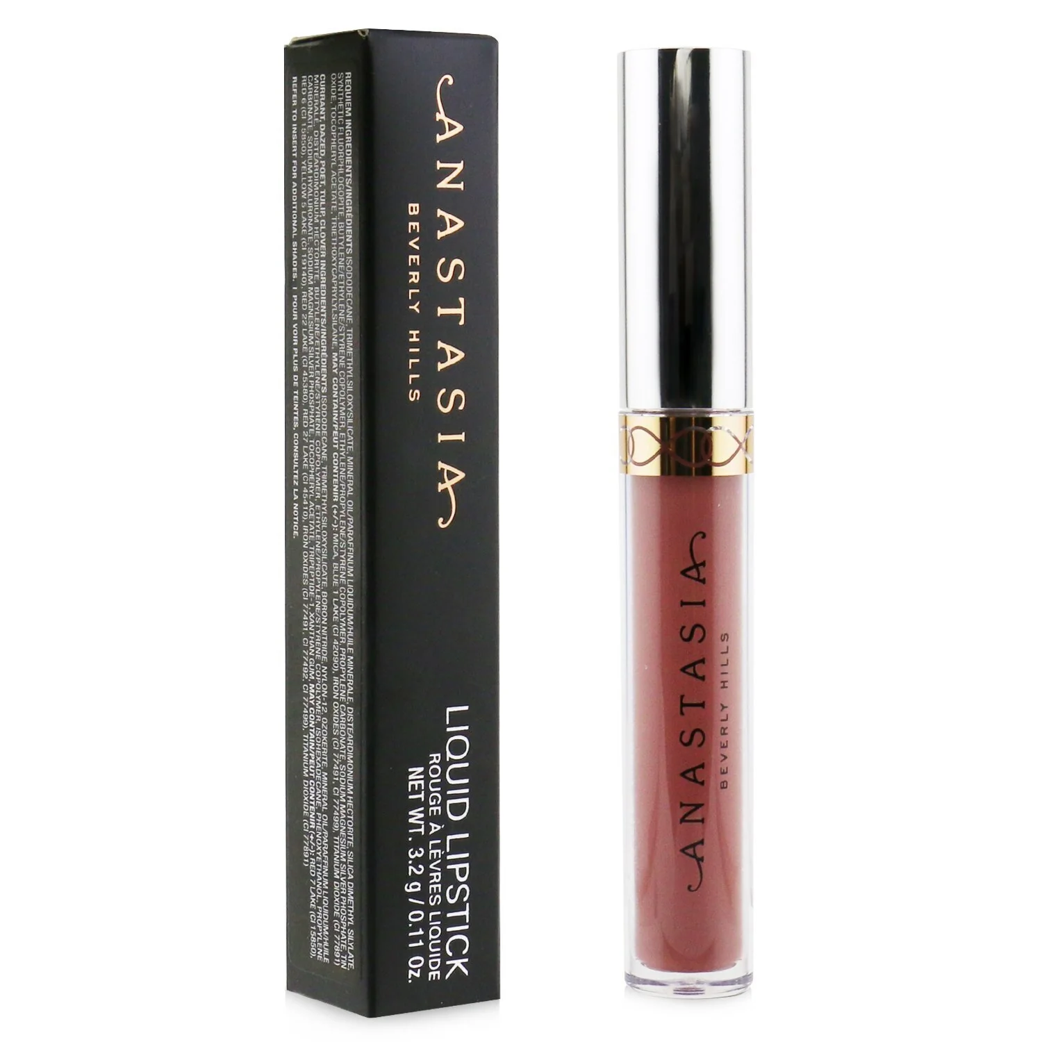 Anastasia Beverly Hills Liquid Lipstick - # Pure Hollywood (Pale Mauve Nude)  3.2g/0.11oz