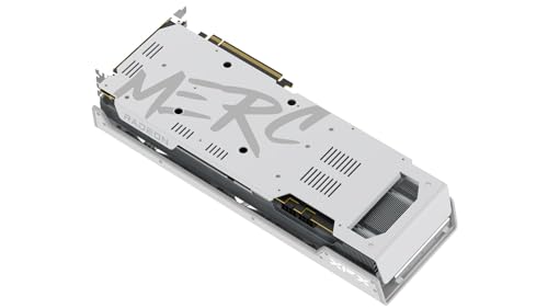 XFX Swift AMD Radeon RX 9060 XT OC White Gaming Edition with 8GB GDDR6 HDMI 2xDP, AMD RDNA 4 RX 9060XT RX-96TSW8GWQ